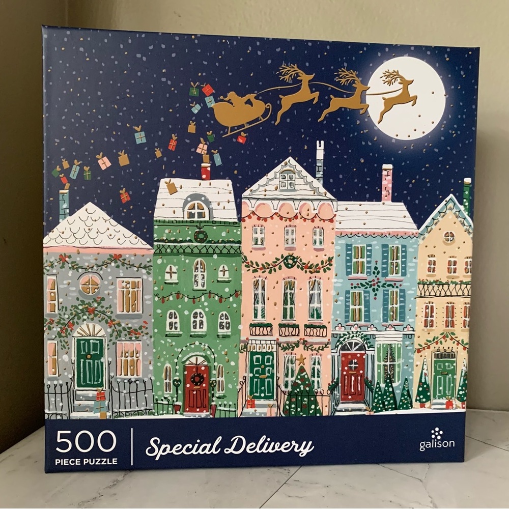 Galison 500 piece puzzle SPECIAL DELIVERY